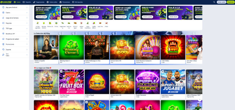 Jugabet Casino Chile